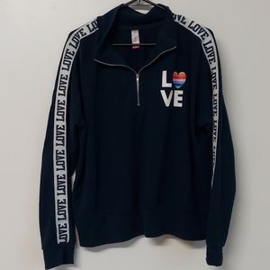 Navy Love Sweatshirt